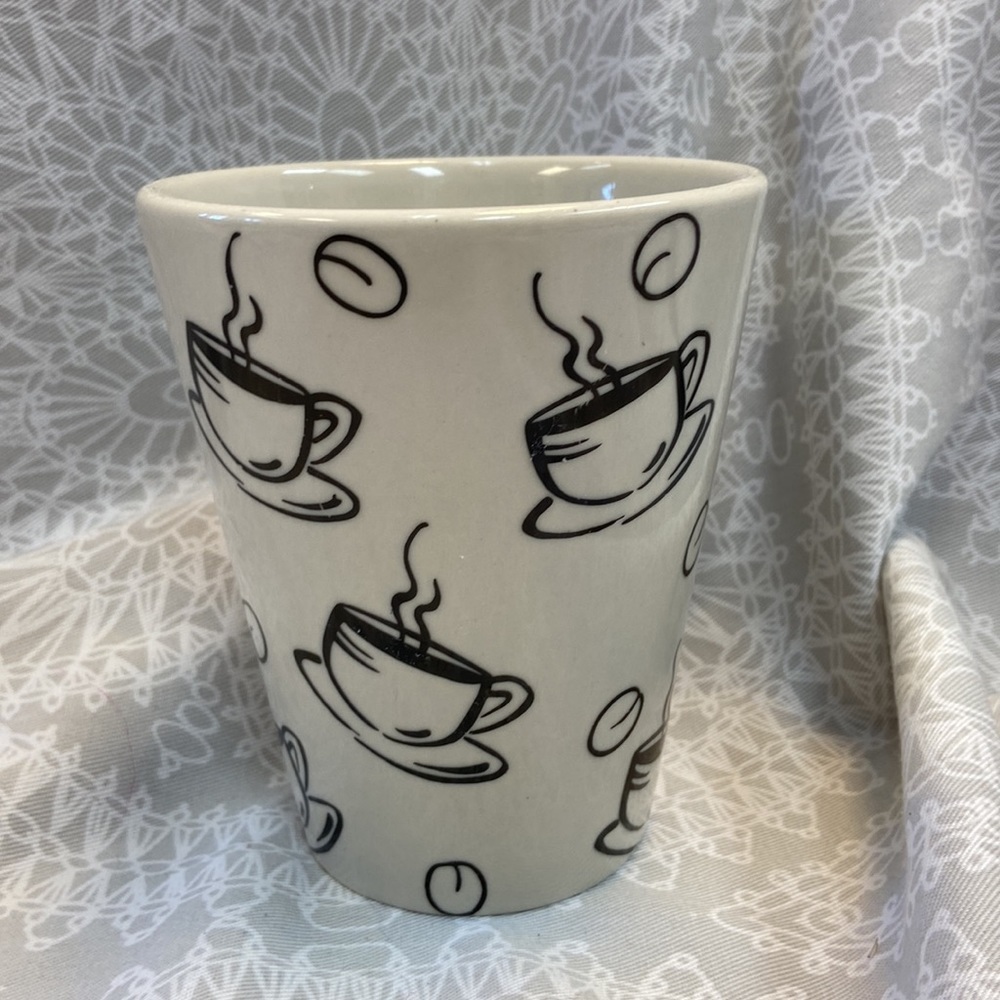 Classic Ceramics California Pantry "Cup & Saucer Coffee Bean" Coffee Tea… - Picture 4 of 8